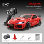 Supra 1:43 4WD Red Color RC Mini Drift Car