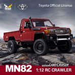 Manniu MN82 1:12 4WD RC Off-Road Car Red Color