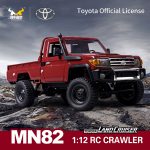 Manniu MN82 1:12 4WD RC Off-Road Car Red Color